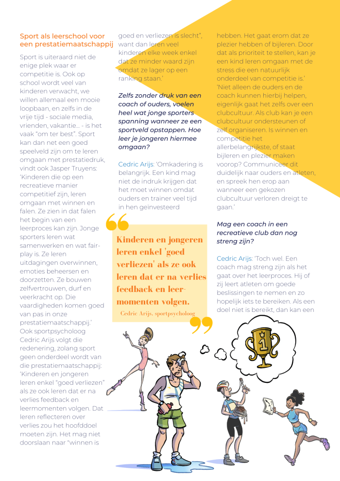 Winnen is de bekroning, niet het doel van recreatieve sport_2