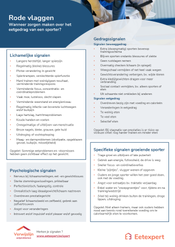 Fiche eetproblemen pagina 2